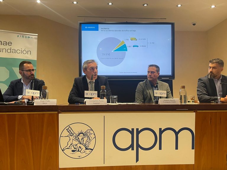 El 34,7% de los accidentes laborales mortales en el primer semestre de 2025 son de tráfico