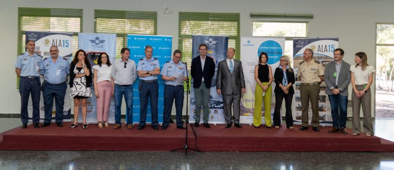 Participamos en la I Semana de Cultura Preventiva en la Base Aérea de Zaragoza