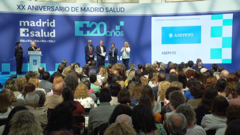 Asepeyo galardonada por Madrid Salud