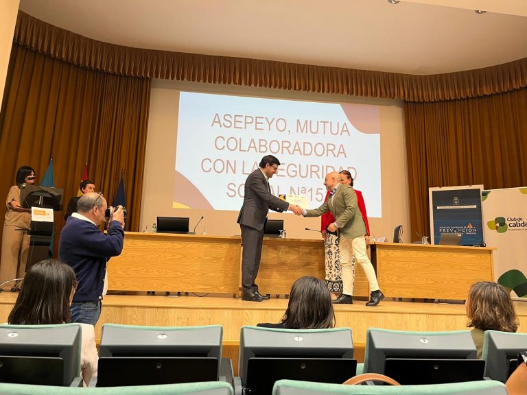 Asepeyo, reconocida en Asturias por su excelencia en prevención de riesgos laborales