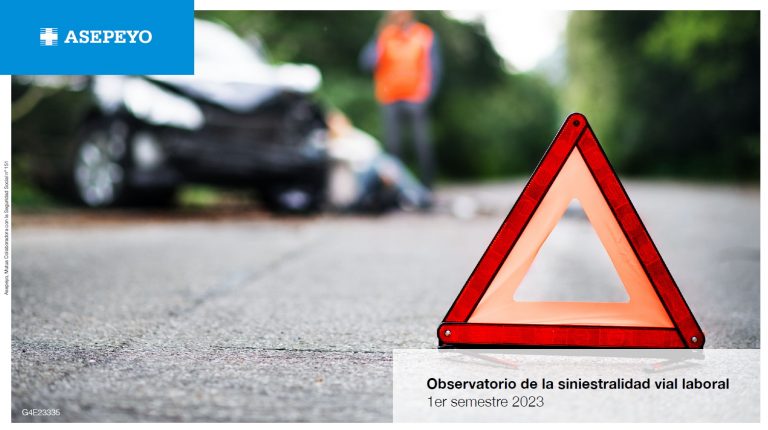 Disminuyen un 2,5 % los accidentes viales laborales mientras que aumentan un 1,2 % el resto de accidentes de trabajo