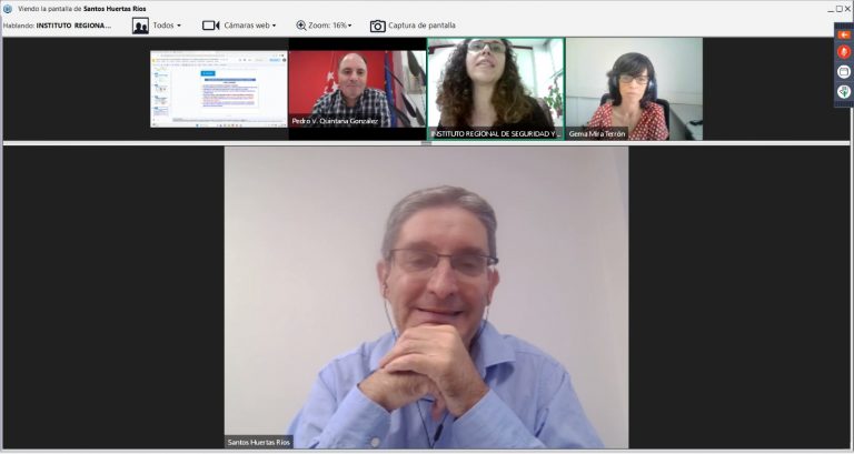 Conferencia Santos Huertas sobre riesgos químicos IRSST