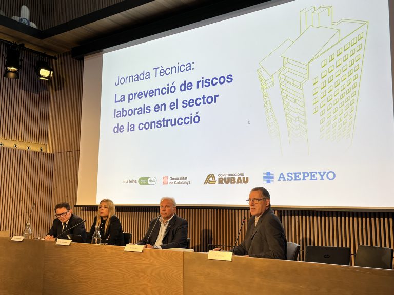 Asepeyo, la Generalitat de Catalunya y la empresa Construcciones Rubau, organizan la jornada ‘La Prevención de Riesgos Laborales en el sector de la construcción’