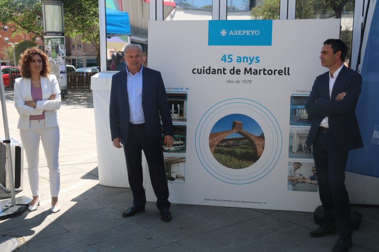 La unidad móvil “Ruta 151” llega a Martorell en el 45º aniversario del centro asistencial