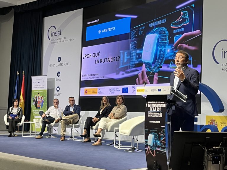 Asepeyo presenta la iniciativa ‘Ruta 151’ y sus herramientas digitales en la Semana Europea 2025