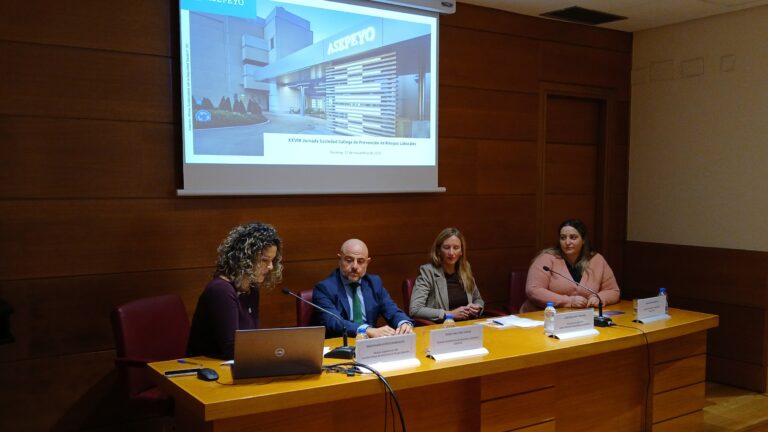 Participamos en la XXVIII Jornada de la Sociedad Gallega de Prevención de Riesgos Laborales