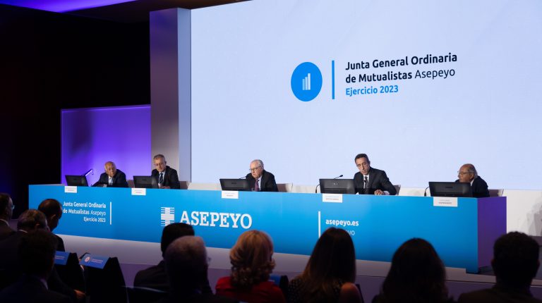 Asepeyo eleva sus ingresos un 8,1% en 2023,  hasta los 3.254 millones de euros