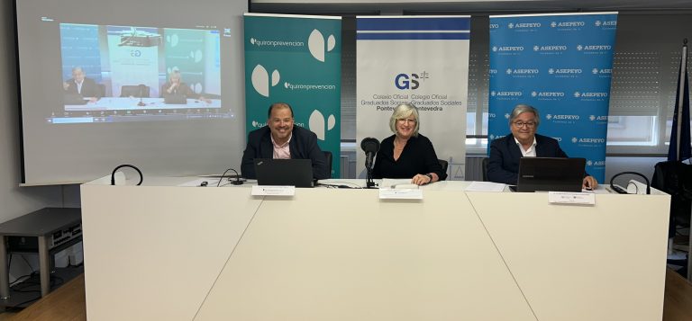 Jornada sobre incapacidad permanente organizada por el Colegio Oficial de Graduados Sociales de Pontevedra