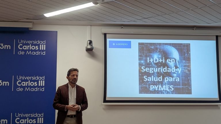 Participamos en el V Workshop sobre creatividad para la transformación digital en el área de Seguridad y Salud en el Trabajo, organizado por el IRSST y la Universidad Carlos III
