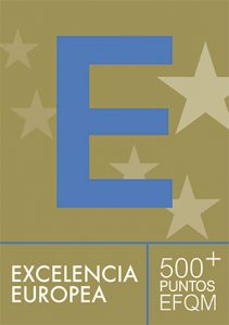 Sello EFQM 500+ Excelencia Europea