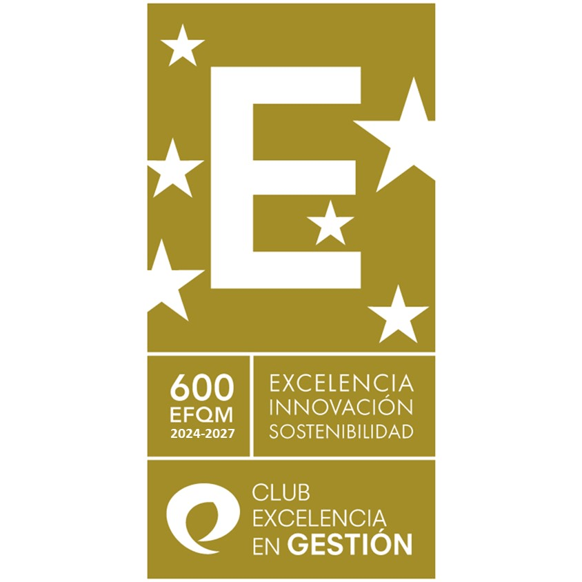 Sello EFQM 500+ Excelencia Europea