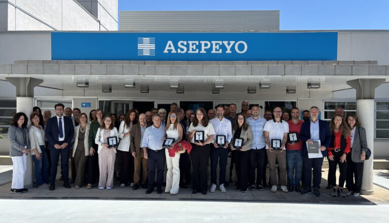 Acto de entrega de la distinción de finalistas a los Premios Asepeyo a las mejores prácticas preventivas