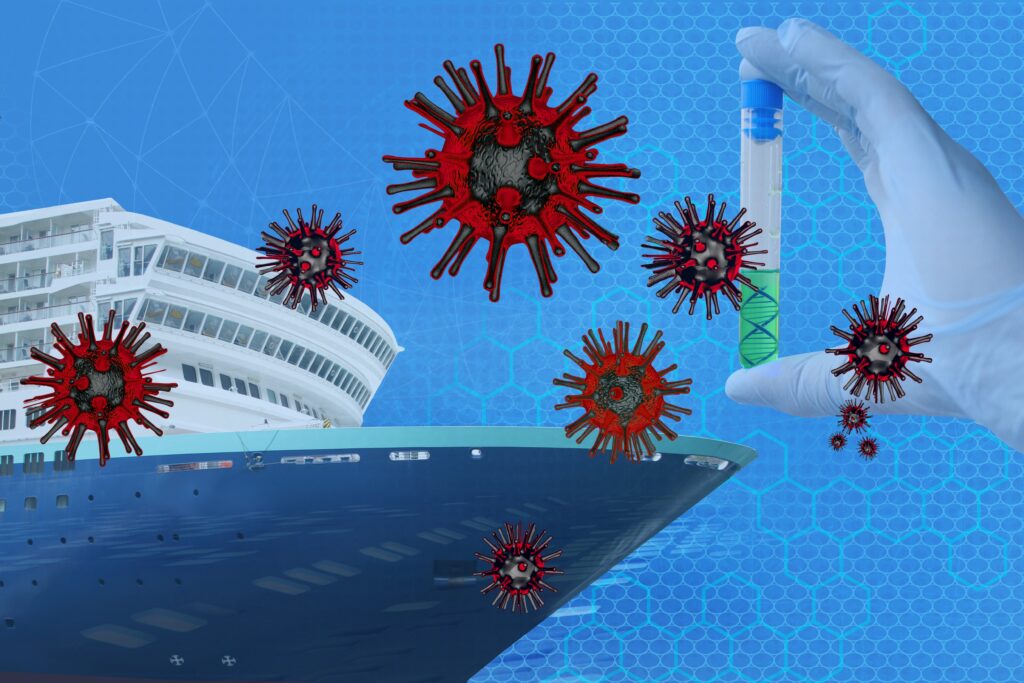 Brote de hantavirus en el crucero